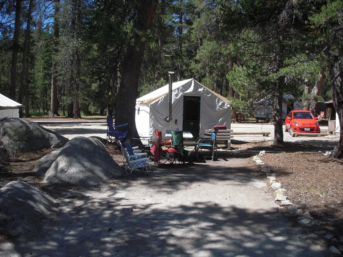 campground at Yosemite