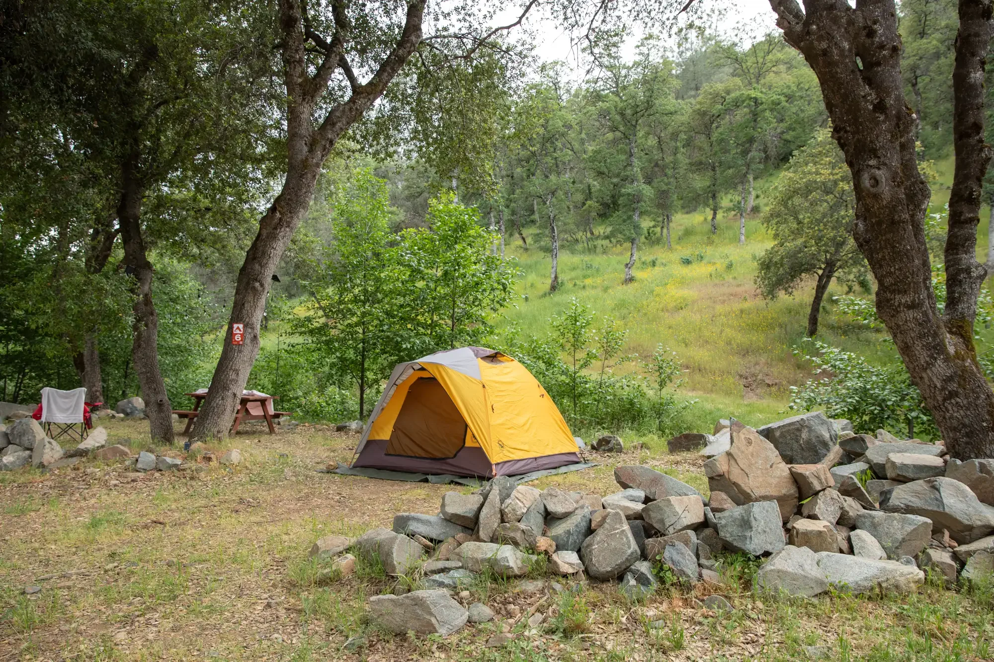 campgrounds at Yosemite