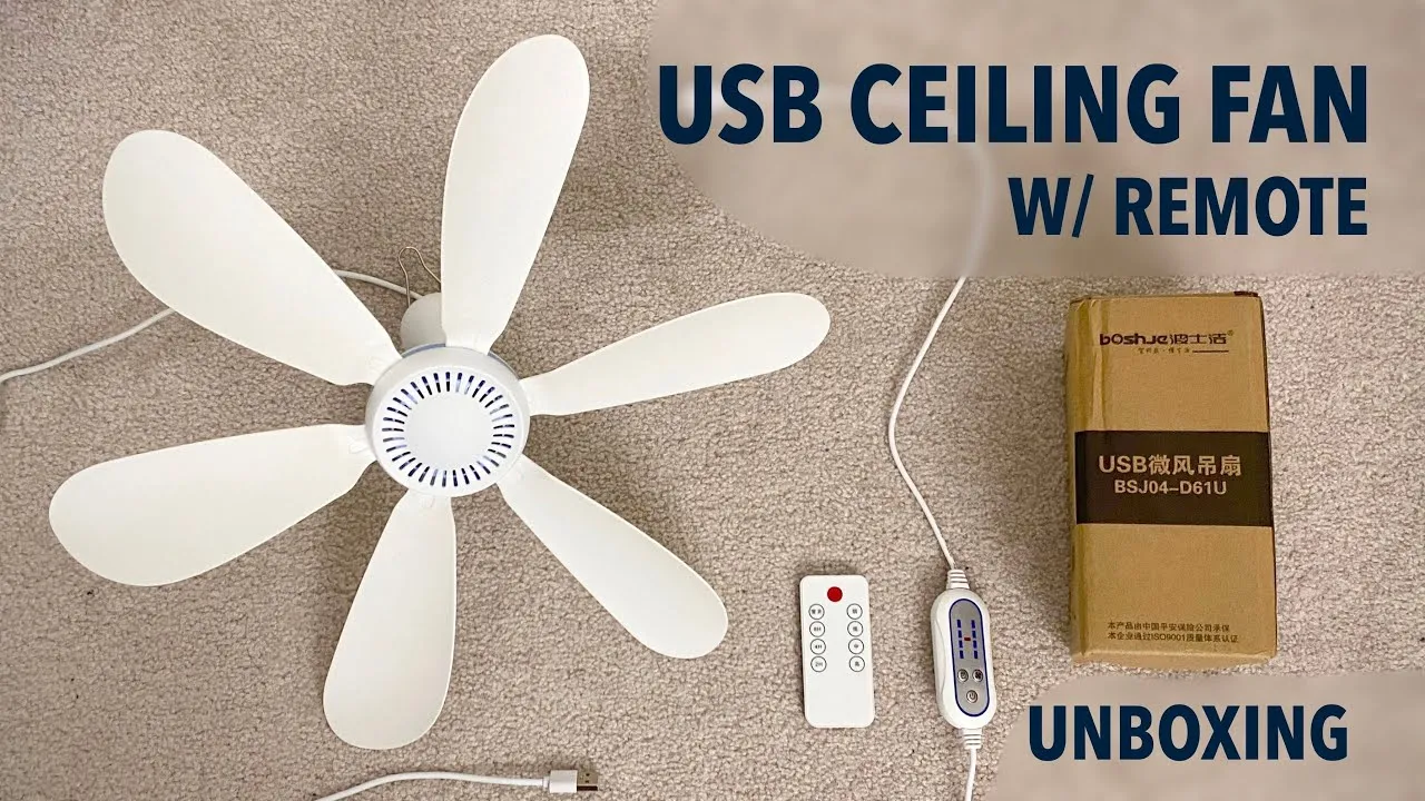 usb desk fan