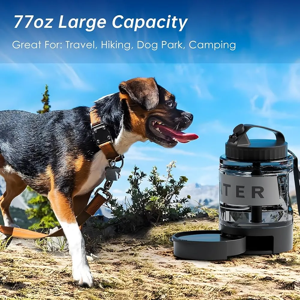 PETNF Portable Dog Water Bottle Bowl