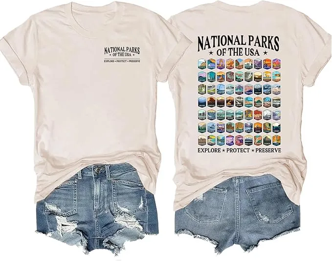 retro national park shirts