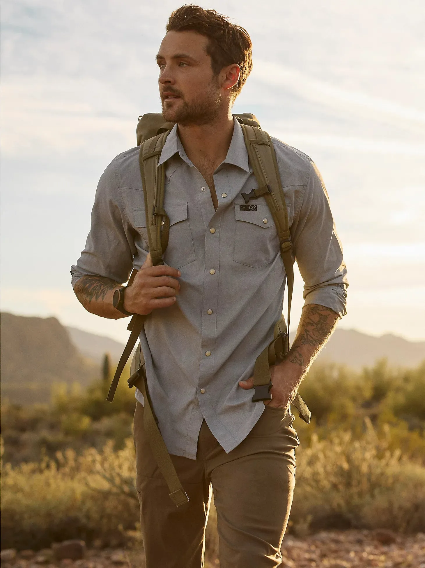 hiking flannel shirt