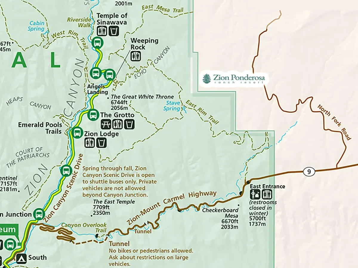 where is zion national park