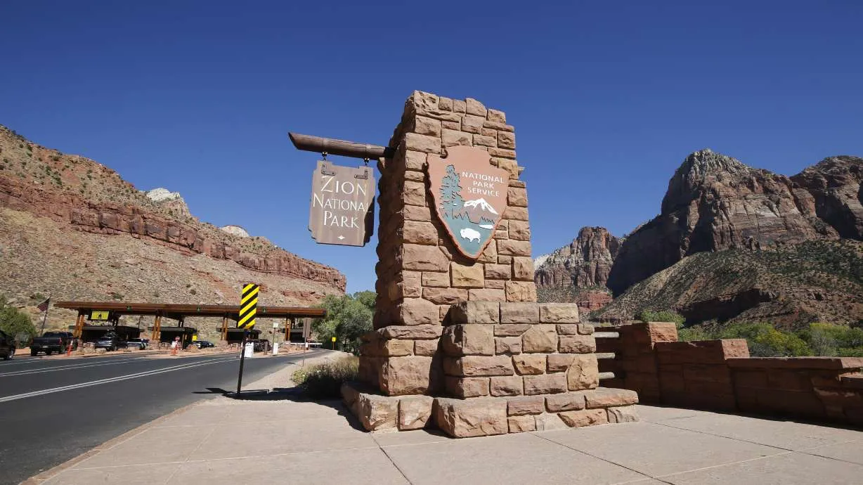 zion national park entrance