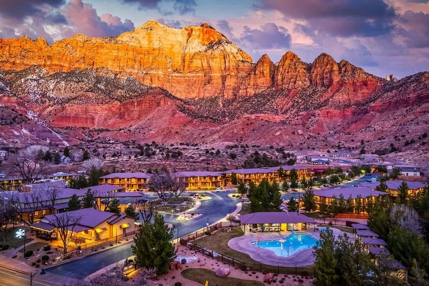 hotels near zion national park
