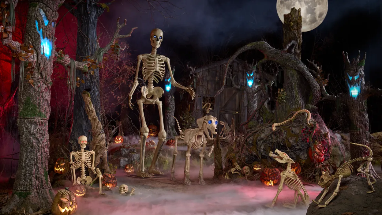 halloween yard decorations