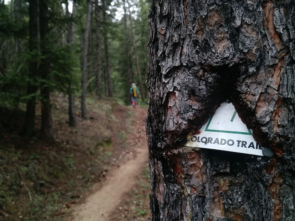 how to read hiking trail signs