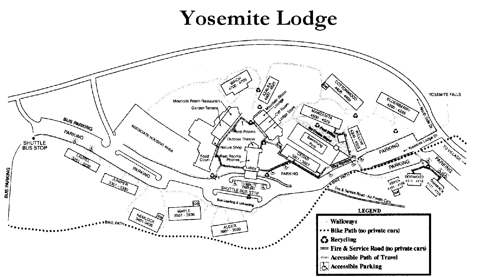 yosemite national park lodging