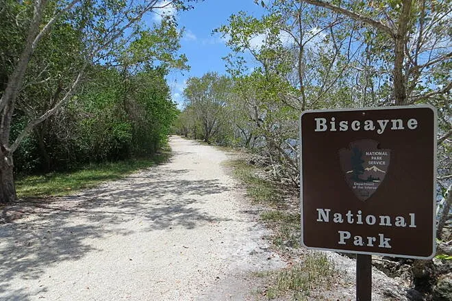 biscayne national park trail