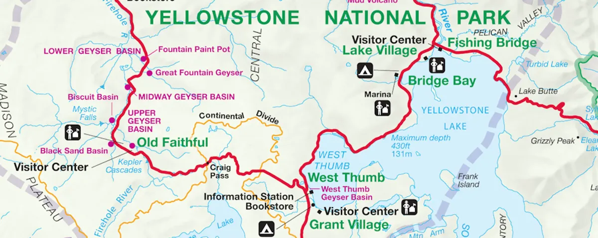 yellowstone national park hot springs