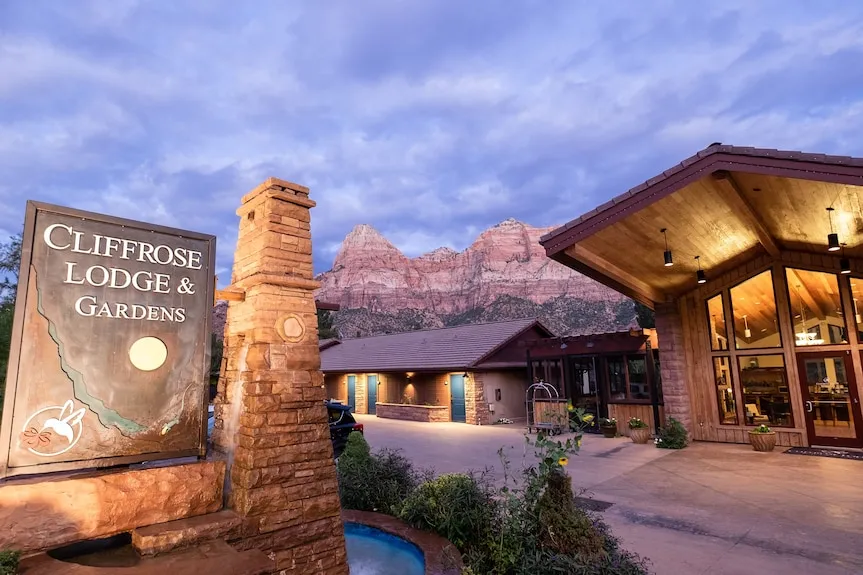 zion national park lodging
