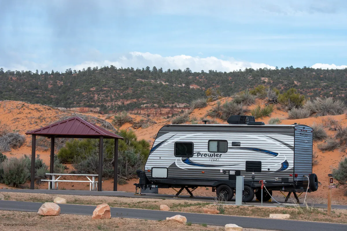 camping near zion national park