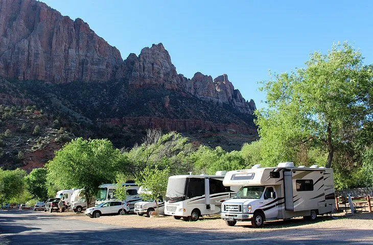 camping near zion national park