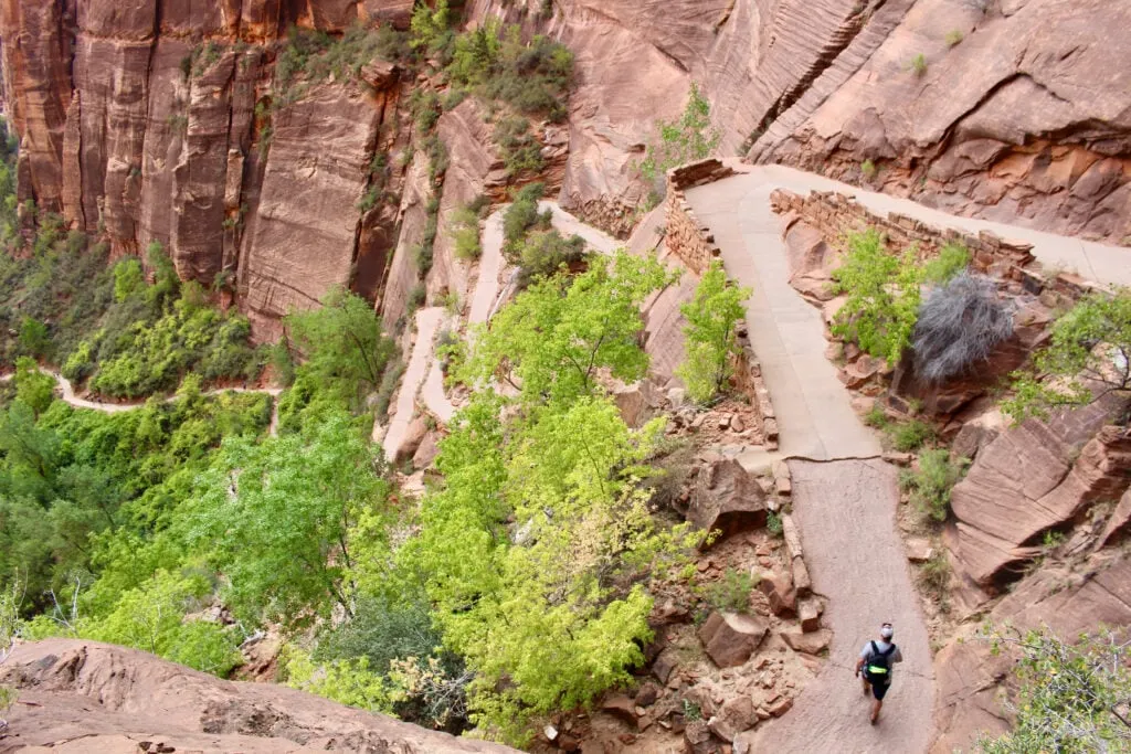angels landing zion national park​