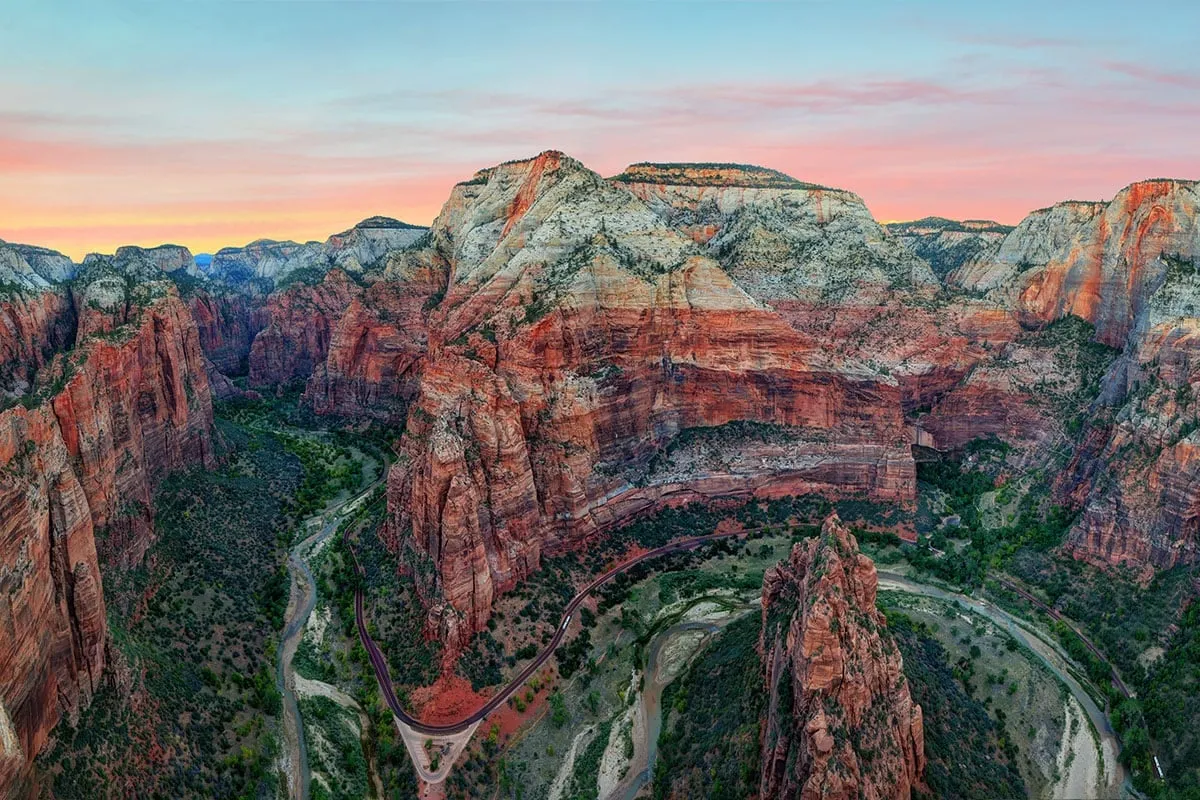 zion national park to bryce canyon