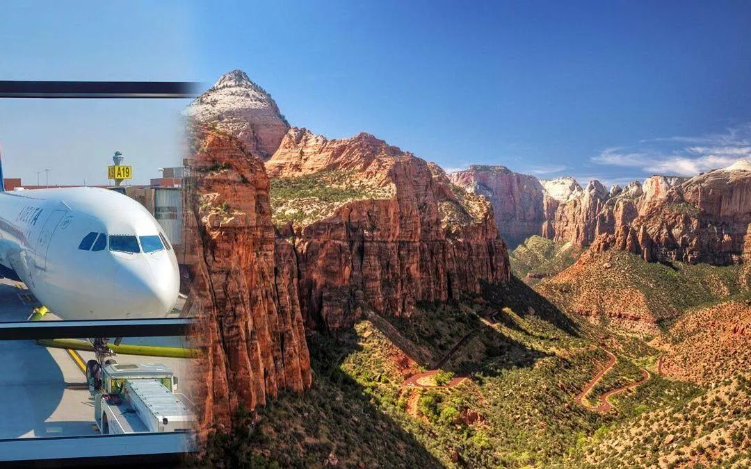 closest airport to zion national park