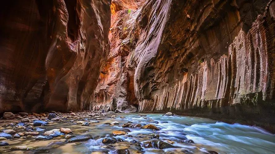 zion national park caves
