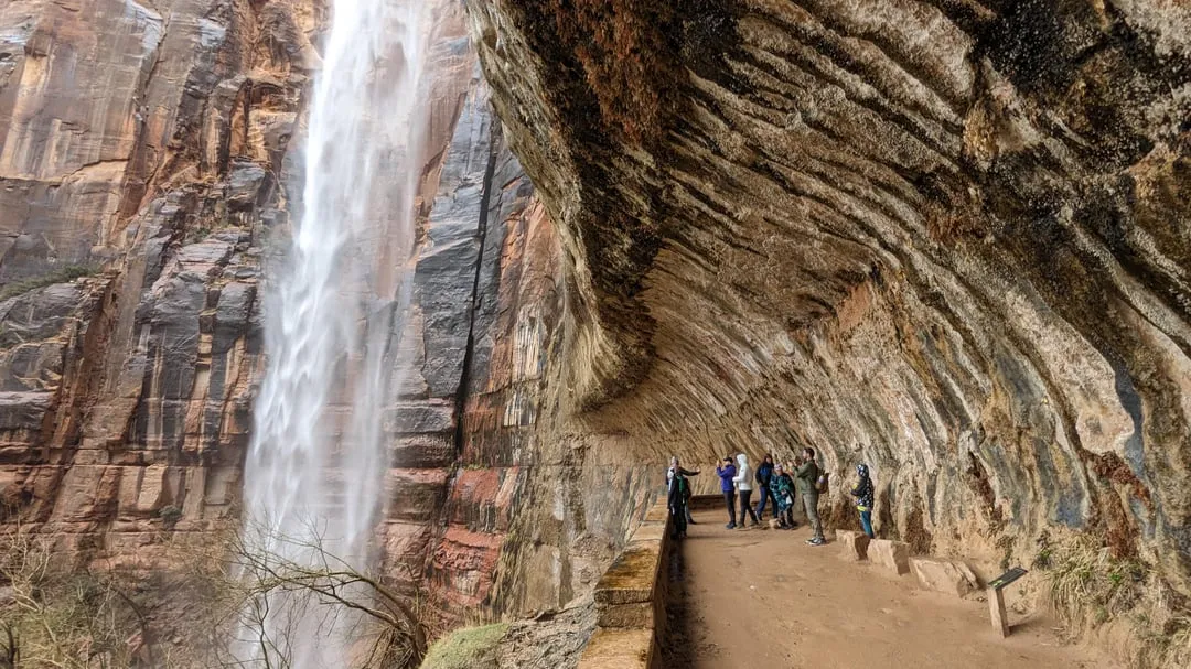 zion national park caves