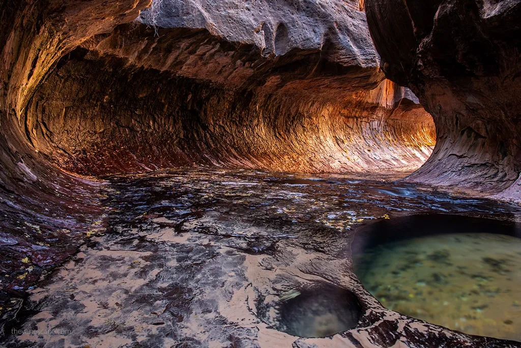 zion national park caves