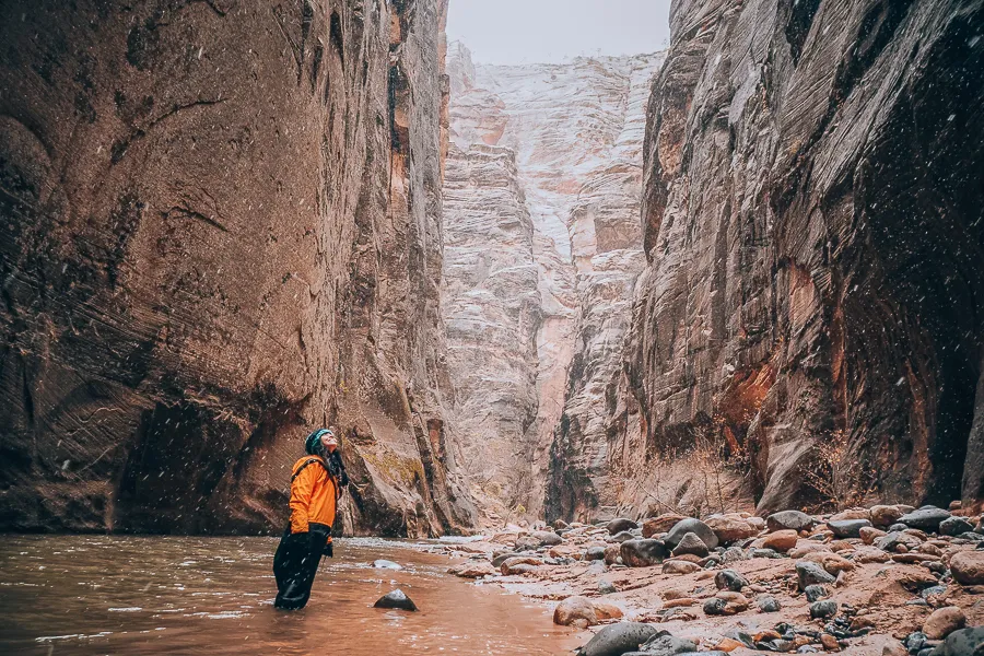 zion national park weather by month​
