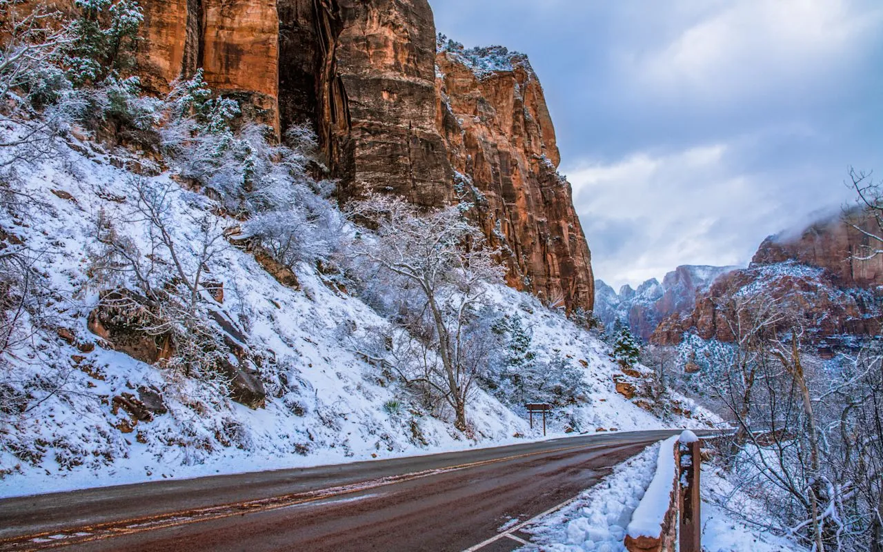 zion national park weather by month​