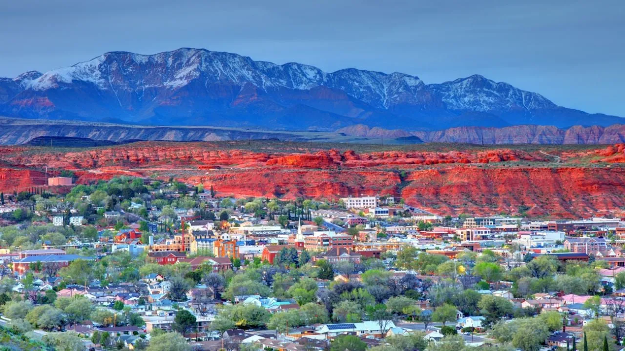 city near zion national park