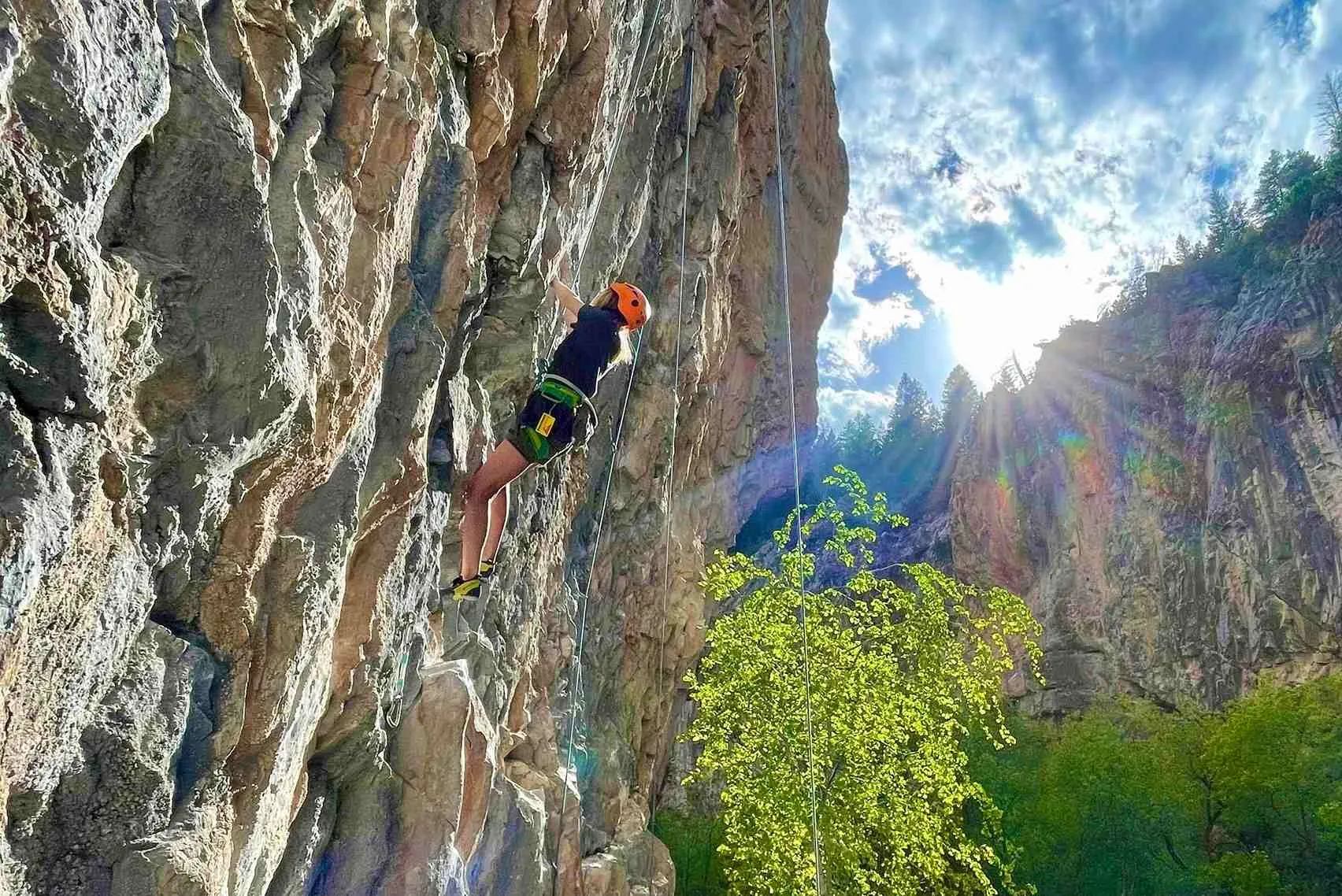post-Explore Fun Guided Acadia National Park Climbing