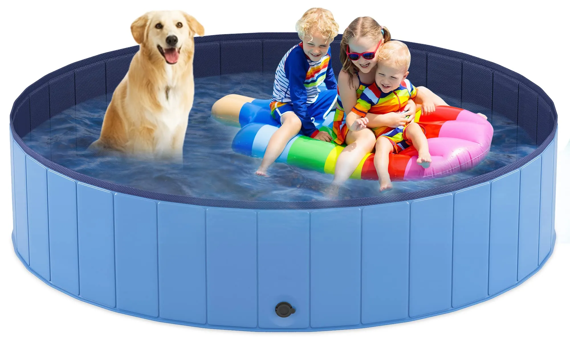 post-BXO Extra Large Foldable Dog Pool for Summer Fun: Review