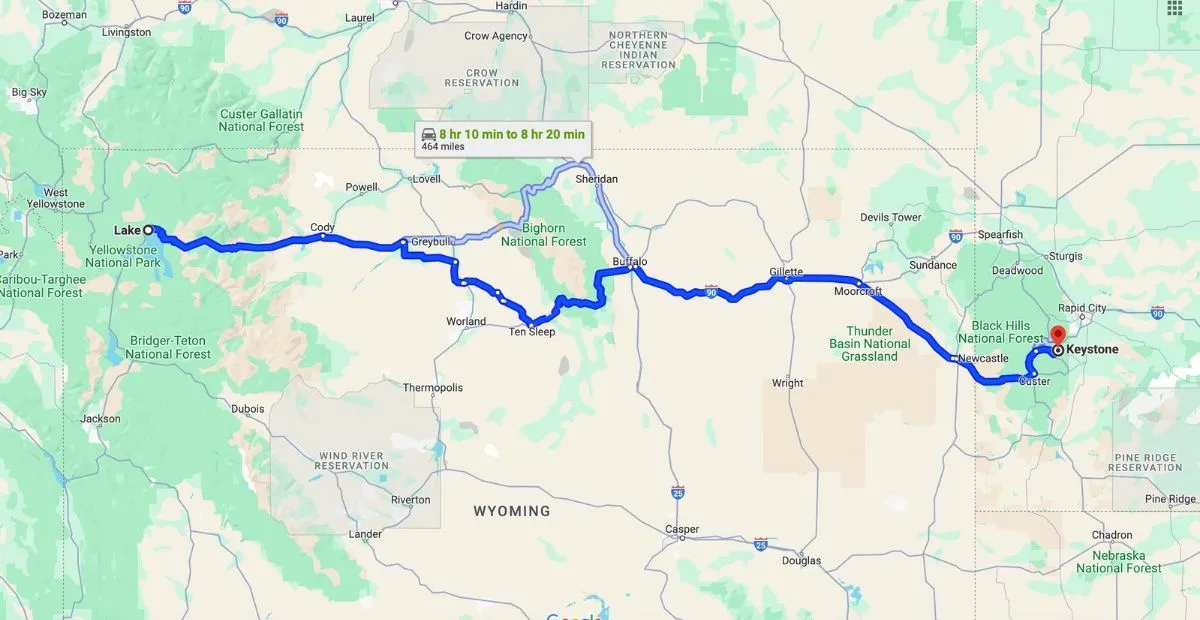 post-Road Trip From Mount Rushmore To Yellowstone National Park